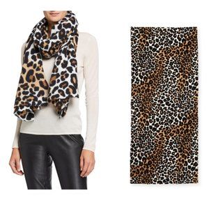 Oversize Leopard Scarf/Shawl